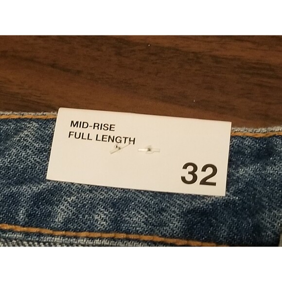 Zara Palazzo Pant Women's Size 00 Wide Leg Jeans Mid Rise New w/Tag (26×31.5) - Picture 6 of 6